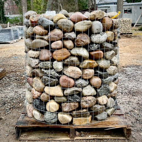 PA River Stone 3" - 5" - 1600 Pound Pallet